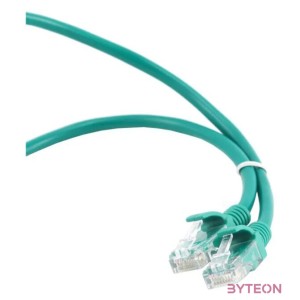 Gembird RJ45 CAT5e UTP M,M adatkábel 1.5m zöld