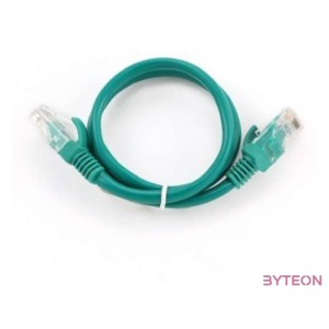 Gembird RJ45 CAT5e UTP M,M adatkábel 1.5m zöld