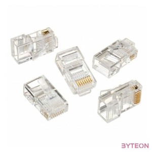 Gembird RJ45 CAT5e UTP csatlakozó dugó 8P8C, 50db