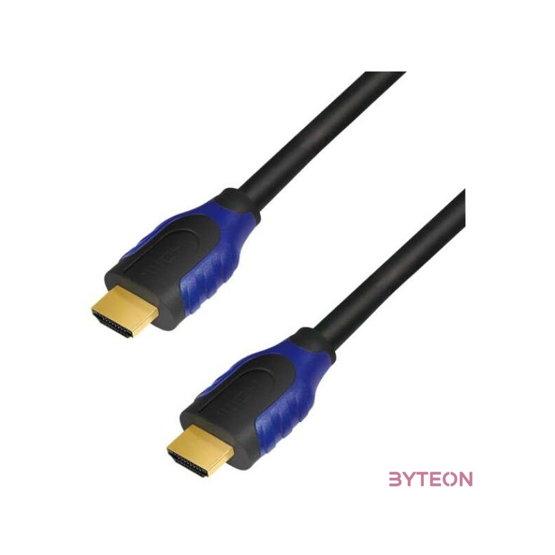 LogiLink HDMI 2.0 M,M video jelkábel 3m fekete