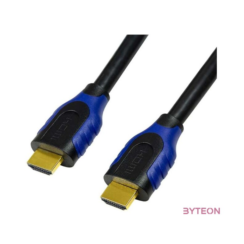 LogiLink HDMI 2.0 M,M video jelkábel 2m fekete