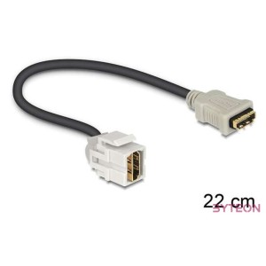 Delock HDMI F,F Keystone modul 0.22m 250