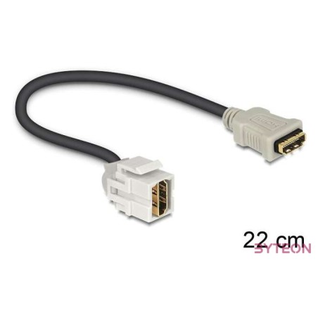 Delock HDMI F,F Keystone modul 0.22m 250