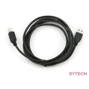 Gembird USB A - USB B M,M adatkábel 1.8m fekete