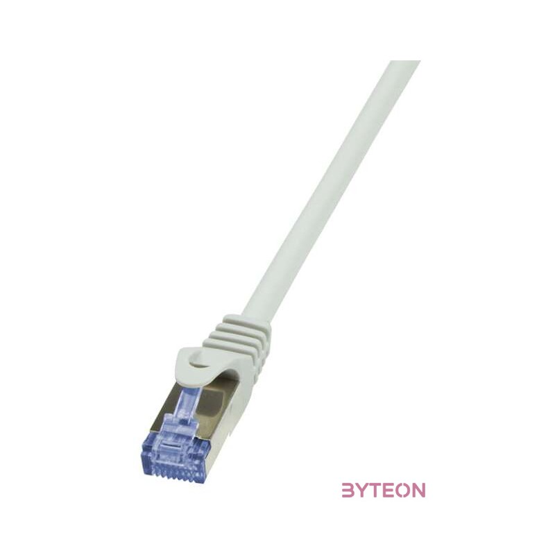 LogiLink RJ45 CAT6A S,FTP M,M adatkábel 3m AWG26 szürke