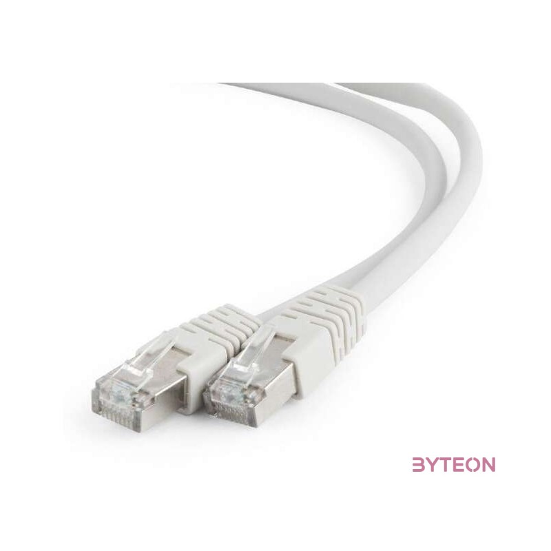 Gembird RJ45 CAT6A S,FTP M,M adatkábel 15m szürke LSZH