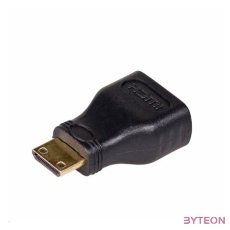 Akyga AK-AD-04 HDMI mini C - HDMI M,F adapter fekete