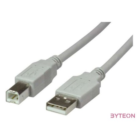Gembird USB A - USB B M,M adatkábel 1.8m szürke