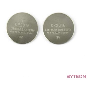 Energenie Button cell CR2016, 2-pack, blister