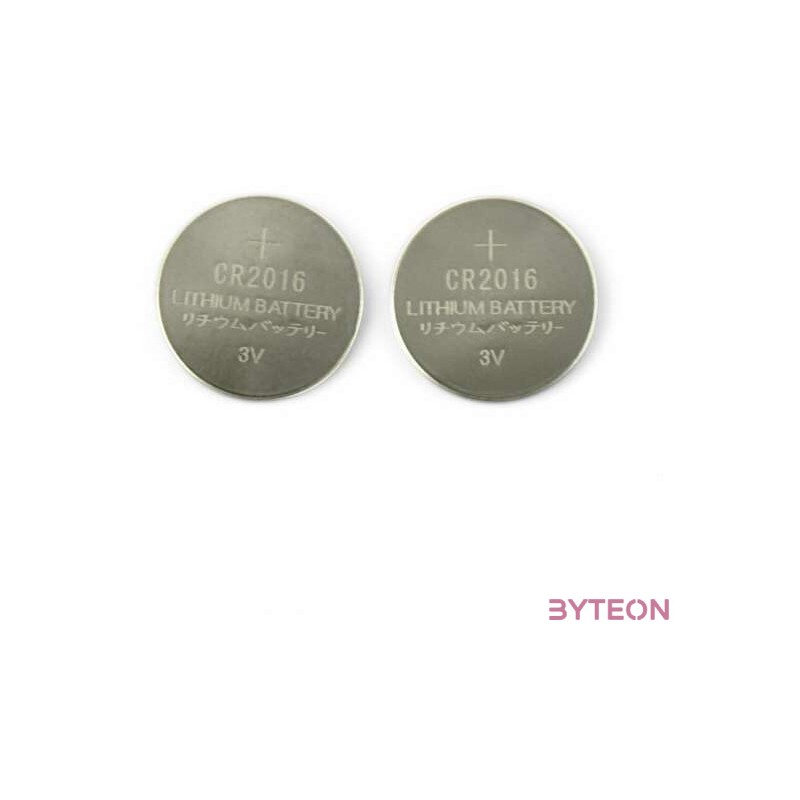 Energenie Button cell CR2016, 2-pack, blister