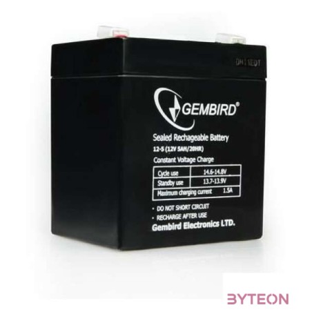 Gembird 12V 5000mAh ólom-sav akku