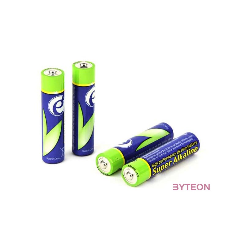 Energenie Alkaline LR03 AAA batteries, 4-pack, blister