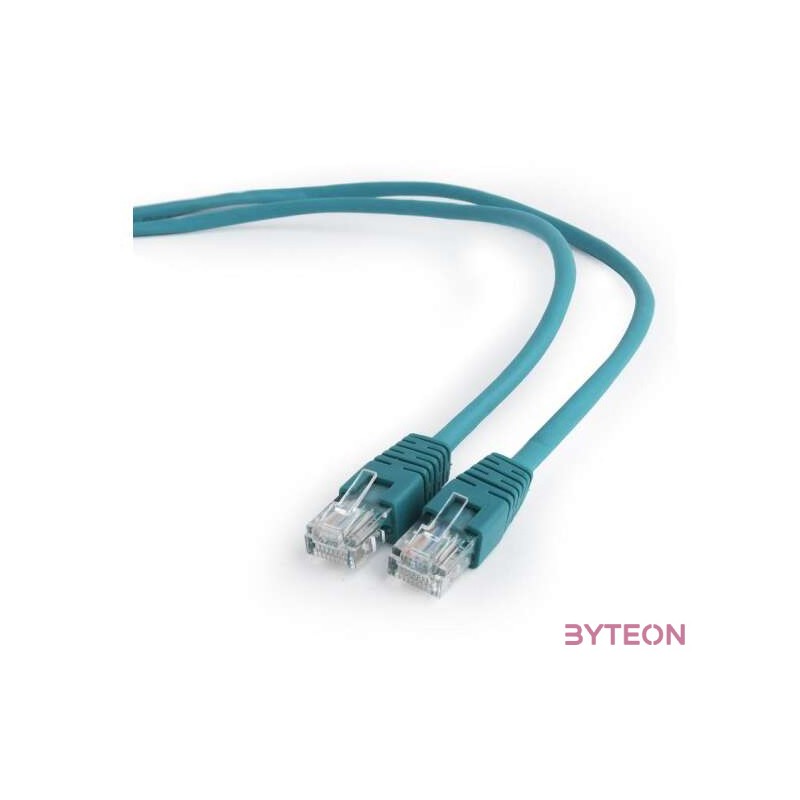 Gembird RJ45 CAT5e UTP M,M adatkábel 2m zöld
