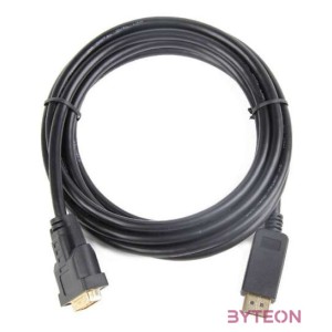 Gembird Displayport - DVI-D M,M video jelkábel 1.8m fekete