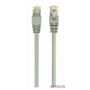 Gembird RJ45 CAT6A S,FTP M,M adatkábel 15m szürke LSZH