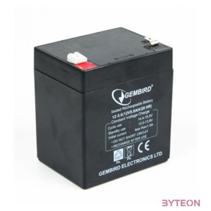 Gembird 12V 5000mAh ólom-sav akku