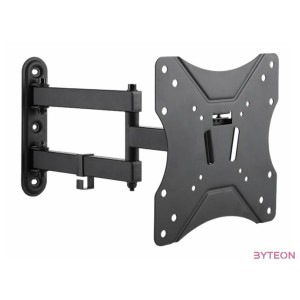 LogiLink TV wall mount, tilt -7.5,7.5, swivel -90,90, 2342, max. 25 kg