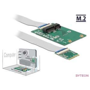 Delock M.2 AE - Mini PCI Express (IDE) M,F adapter