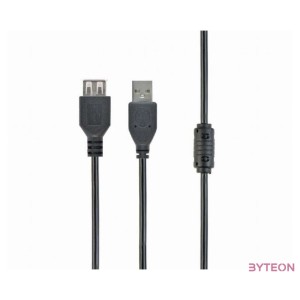 Gembird USB A M,F adatkábel 4.5m fekete