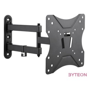 LogiLink TV wall mount, tilt -7.5,7.5, swivel -90,90, 2342, max. 25 kg