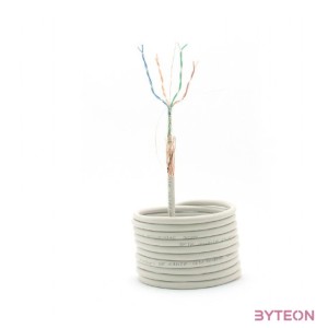 Gembird CAT5e SFTP adatkábel 305m fali szürke