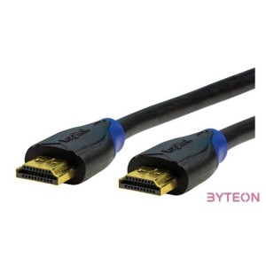 LogiLink HDMI 2.0 M,M video jelkábel 2m fekete