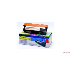 BROTHER TN-328Y - Sárga