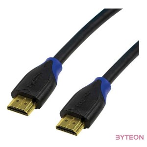 LogiLink HDMI 2.0 M,M video jelkábel 2m fekete