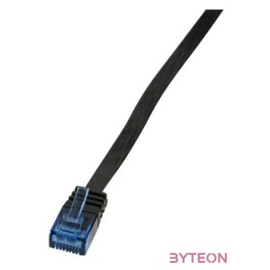 LogiLink RJ45 CAT5e UTP M,M adatkábel 3m AWG30 fekete