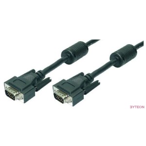 LogiLink VGA M,M video jelkábel 1.8m fekete