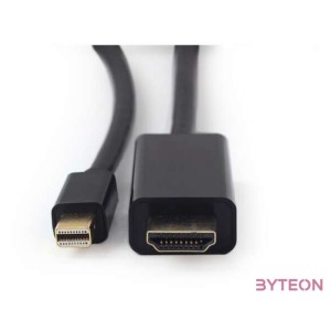 Gembird Mini DisplayPort 1.2 - HDMI M,M video jelkábel 1.8m fekete