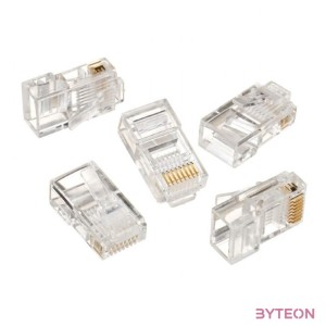 Gembird RJ45 CAT6 UTP csatlakozó dugó 8P8C 50db