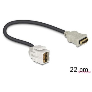 Delock HDMI F,F Keystone modul 0.22m 250