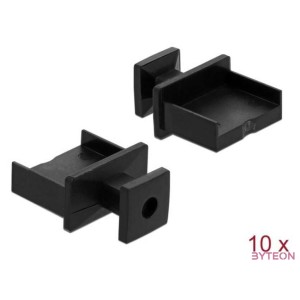 Delock USB 2.0 A védődugó fekete 10db