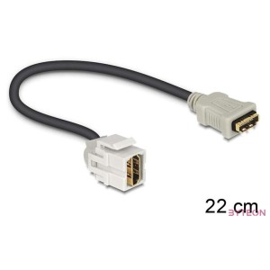 Delock HDMI F,F Keystone modul 0.22m 250