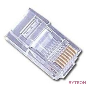 Gembird RJ45 CAT6 UTP csatlakozó dugó 8P8C 50db