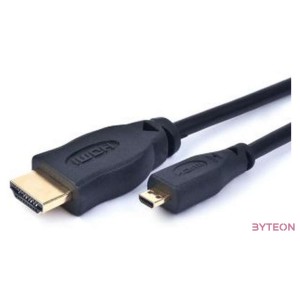 Gembird HDMI 2.0 - HDMI micro D M,M video jelkábel 1.8m fekete