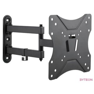 LogiLink TV wall mount, tilt -7.5,7.5, swivel -90,90, 2342, max. 25 kg