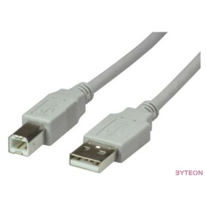 Gembird USB A - USB B M,M adatkábel 1.8m szürke