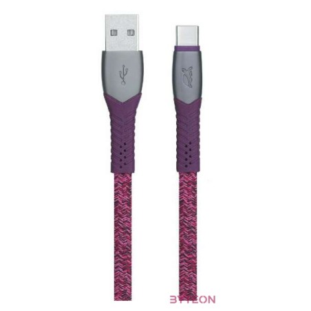 RivaCase Egmont PS6102 RD12 Type-C , USB 2.0 cable 1,2m Red