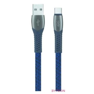RivaCase Egmont PS6102 BL12 Type-C , USB 2.0 cable 1,2m Blue