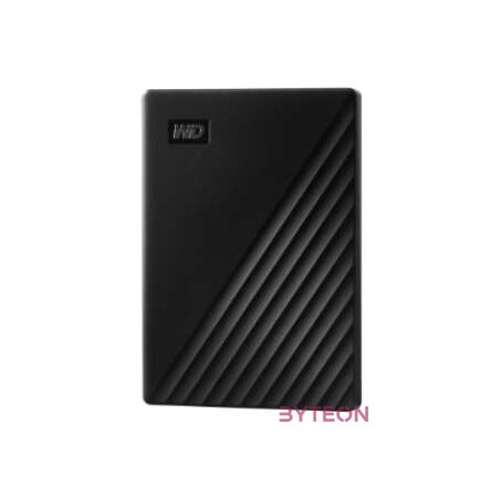 WD My Passport Portable Storage 1TB, USB 3.0 Micro-B, Fekete