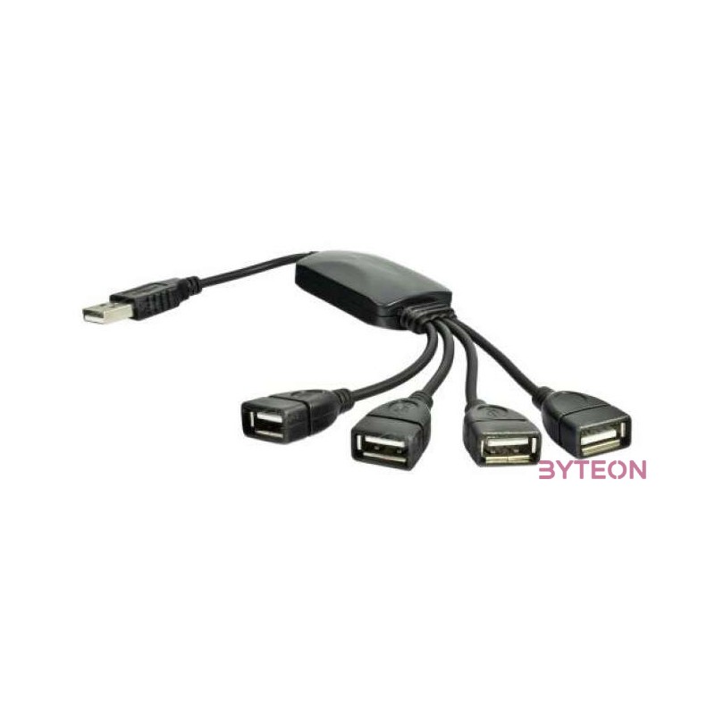 Akyga AK-AD-13 USB2.0 4Port Hub Black