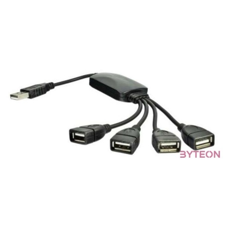 Akyga AK-AD-13 USB2.0 4Port Hub Black