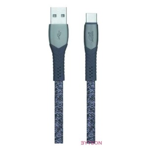 RivaCase Egmont PS6102 GR12 Type-C , USB 2.0 cable 1,2m Grey