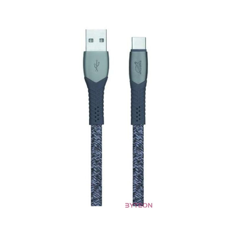 RivaCase Egmont PS6102 GR12 Type-C , USB 2.0 cable 1,2m Grey