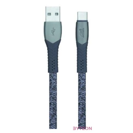 RivaCase Egmont PS6102 GR12 Type-C , USB 2.0 cable 1,2m Grey