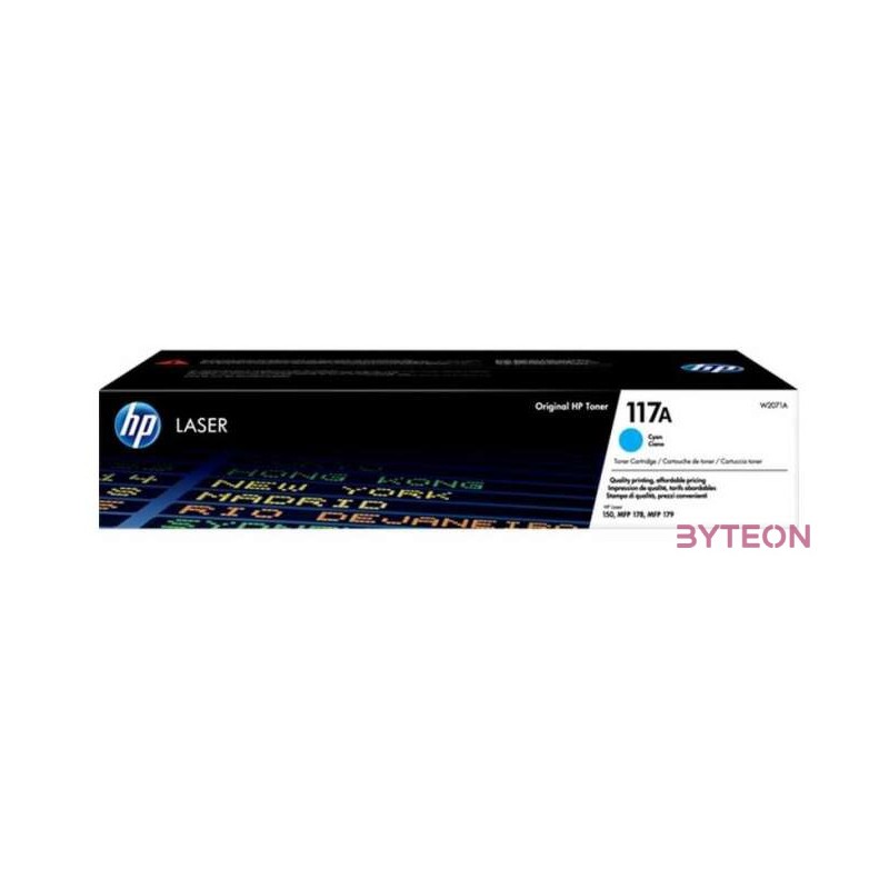 HP 117A Cyan toner