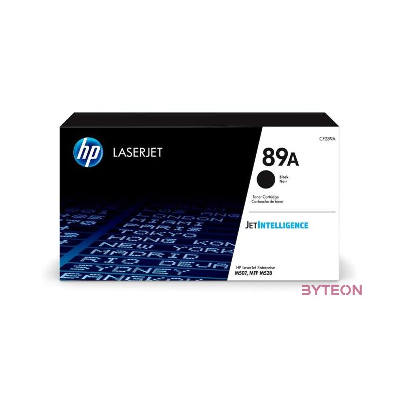 HP CF289A (89A) Black toner