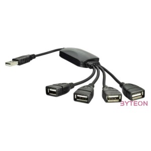 Akyga AK-AD-13 USB2.0 4Port Hub Black